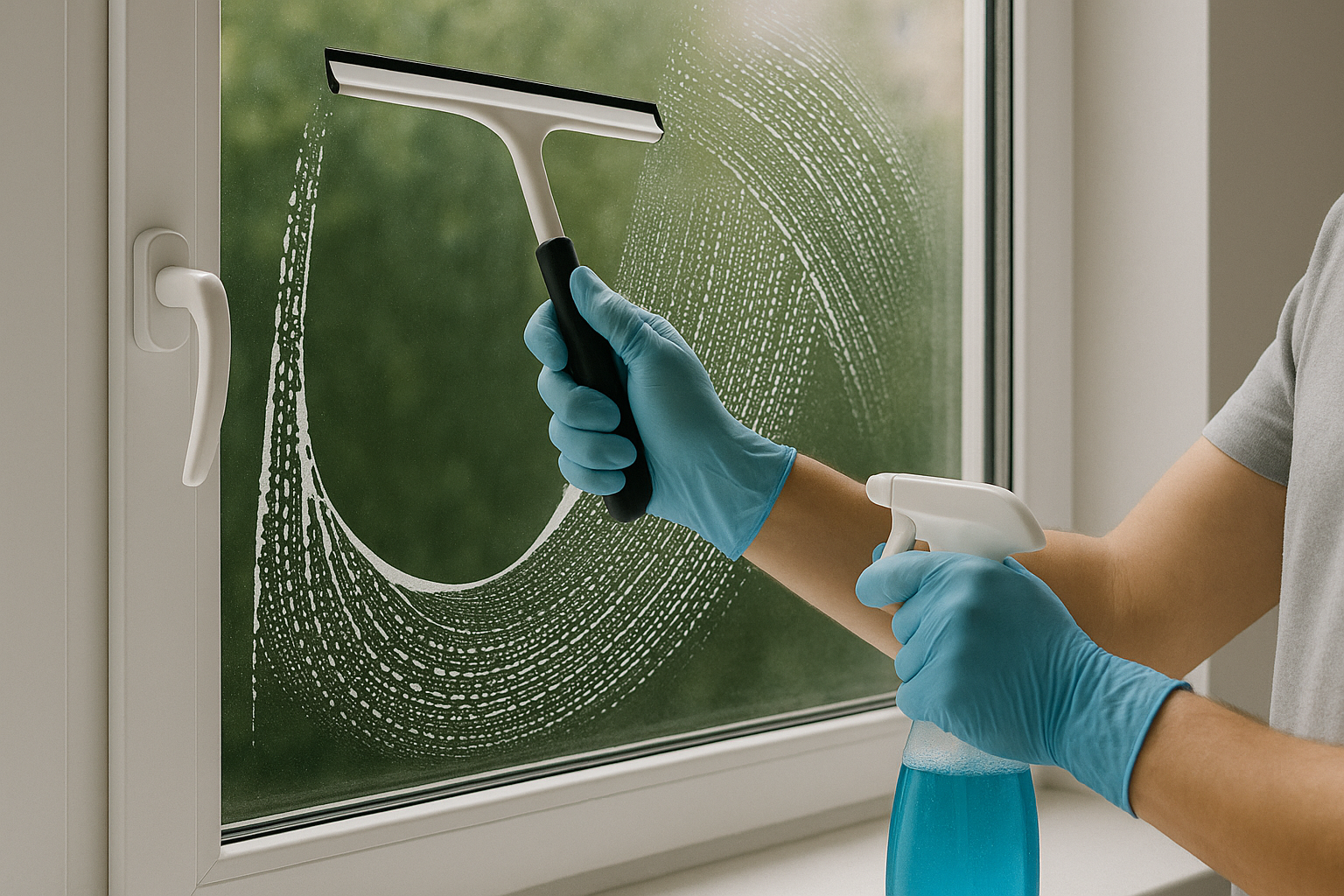 как помыть окна без разводов