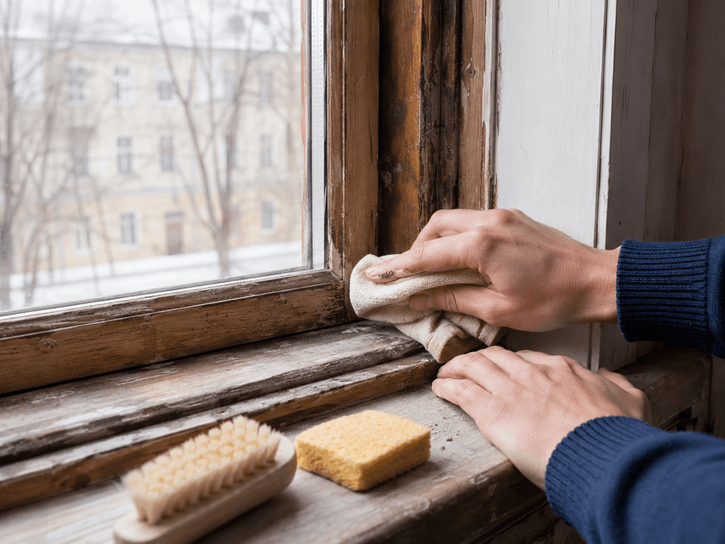 установите уплотнитель